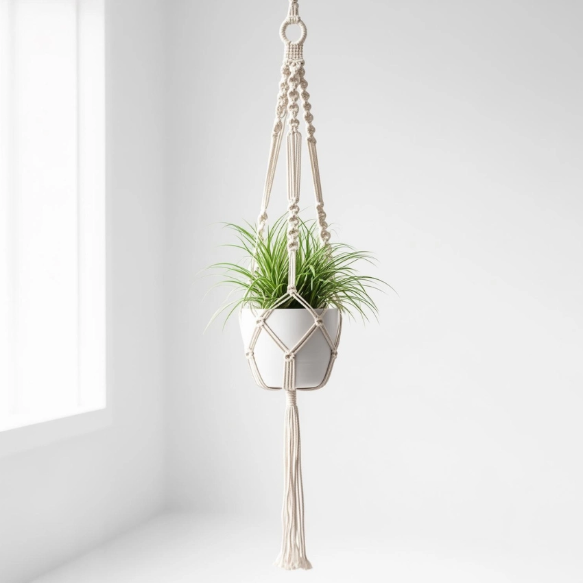 Piezas de Macramé